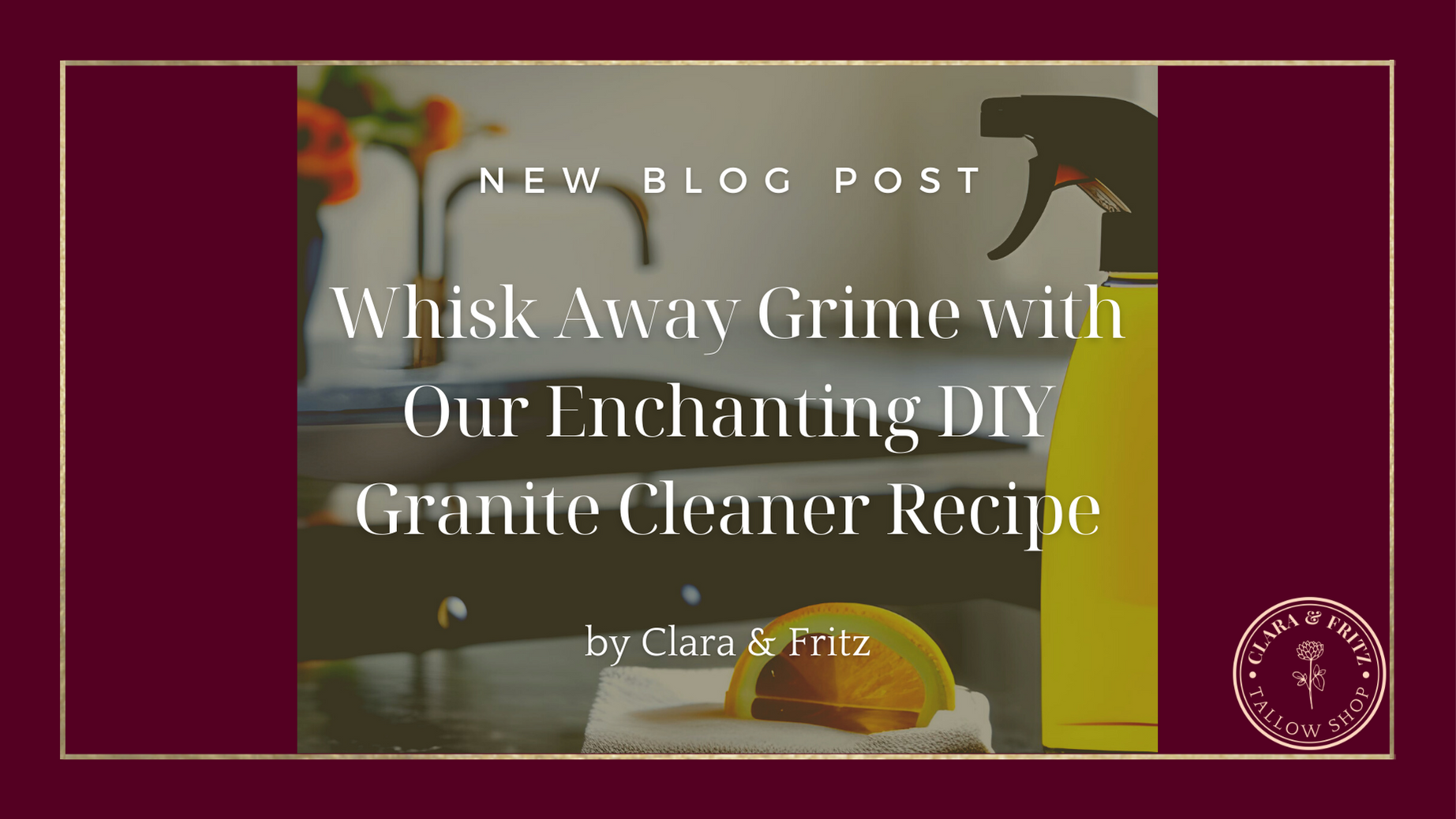 Whisk Away Grime with Our Enchanting DIY Granite Cleaner Recipe