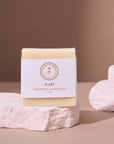 Mary Tallow Unscented Soap in studio lighting