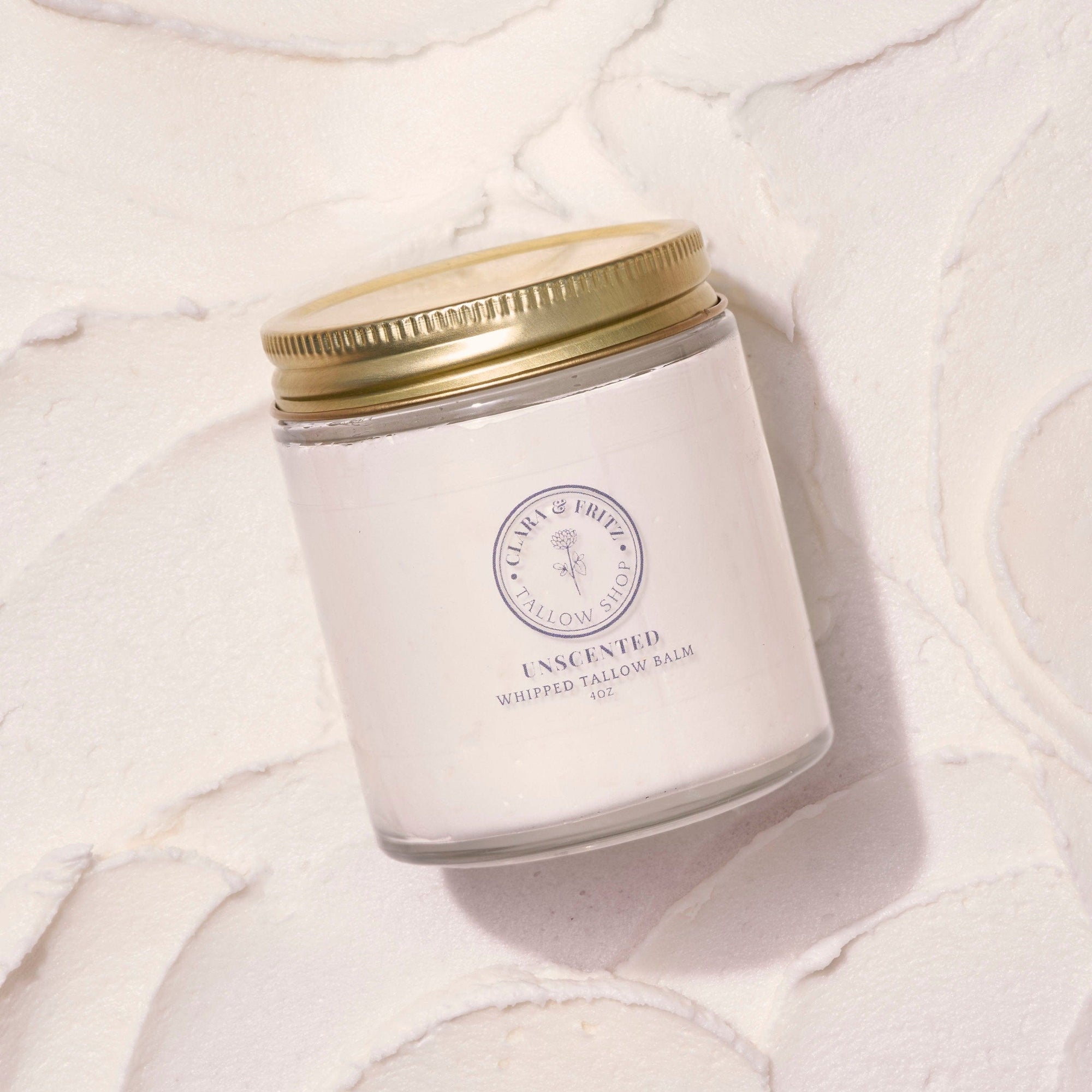 Whipped Pure Hydration Set - Unscented Whipped Tallow Balm Jar