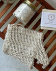 Self-care shower set with Sisal Exfoliating Mitt