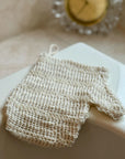 scrubbing mitt for skin