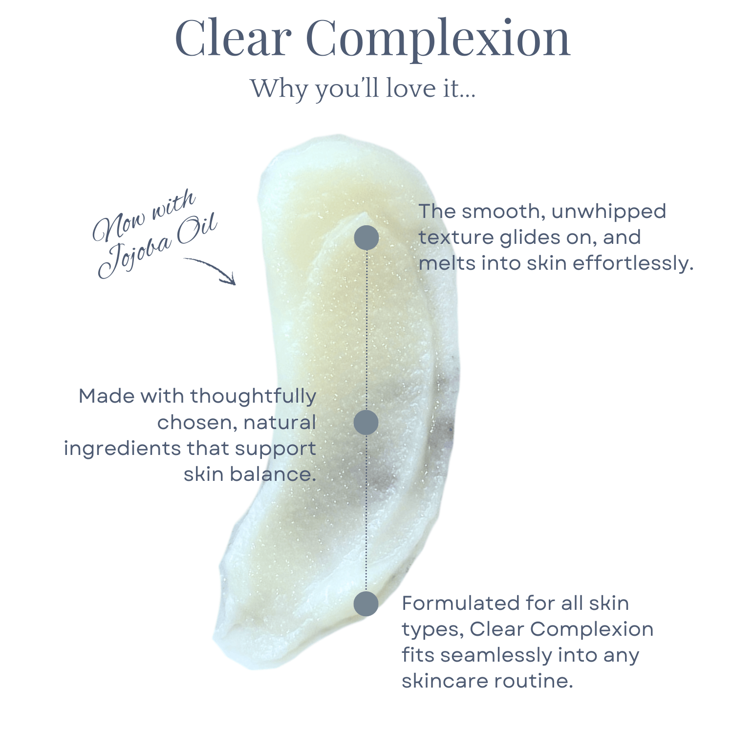 Clear Complexion Solid Moisturizer - Tallow Balm | Clara and Fritz