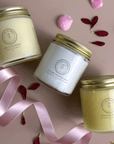 Daily Facial Trio from Clara & Fritz - Tallow based skincare products, including oil cleanser, moisturizer, and night cream.