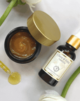 Timeless Serum and Antioxidant Balm Set for age-supportive skincare, featuring serum and balm for radiant, resilient skin care routine.