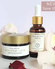 Timeless Serum and Antioxidant Balm Set with 15% savings for radiant, resilient skin care.