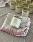 Whipped Pure Hydration Set featuring unscented whipped tallow balm jar over folded towels, offering gentle skincare with hydration benefits.