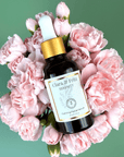 The Complete Facial Skincare Routine product featuring a calming facial serum with nourishing ingredients for skin barrier support.
