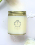 Unscented Solid Tallow Balm Moisturizer in glass jar, pure moisturizer for sensitive skin.
