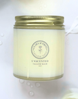 Unscented Solid Tallow Balm Moisturizer in glass jar, pure moisturizer for sensitive skin.