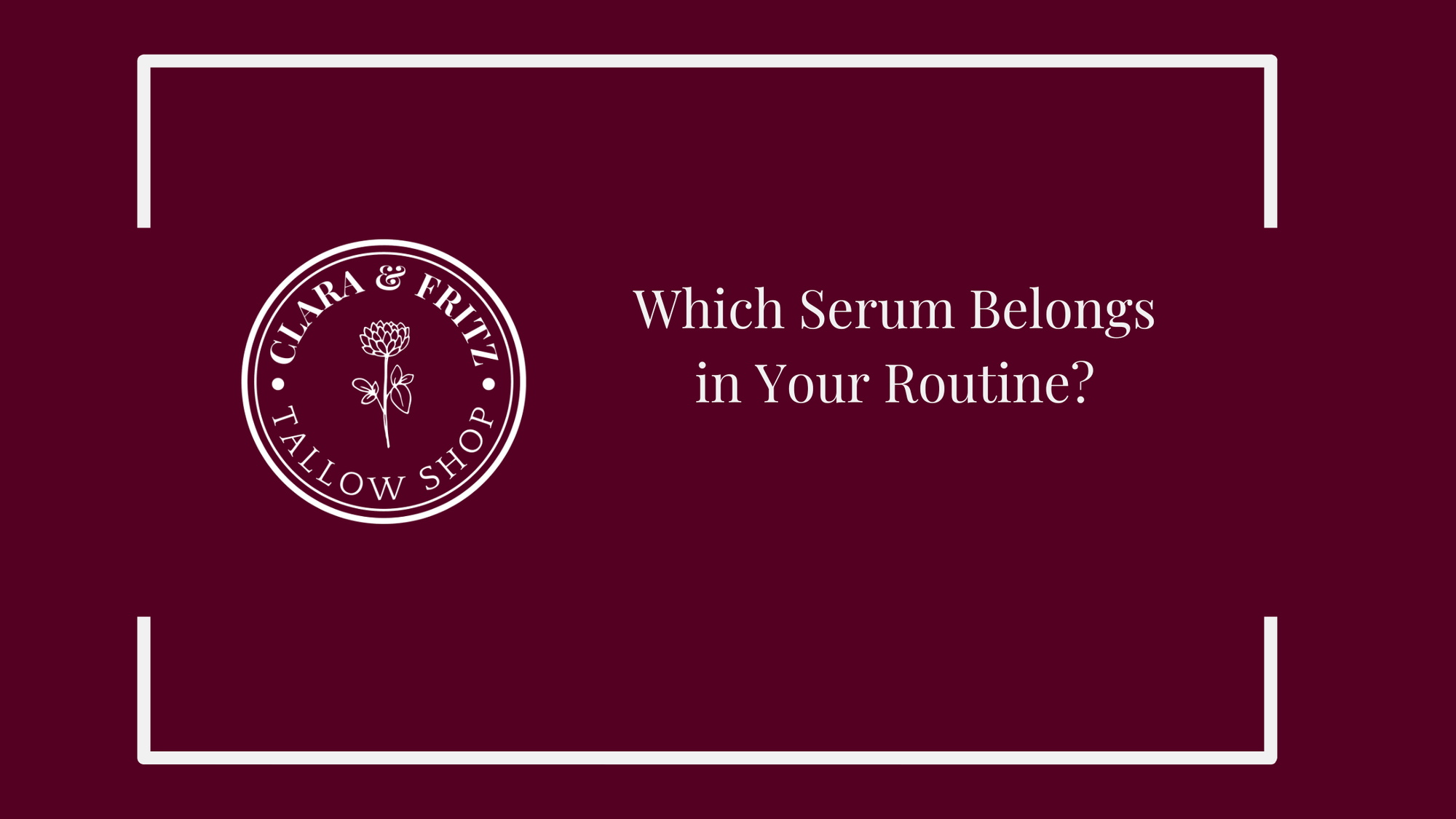 Image of "Which Serum Belongs in Your Routine?" highlighting the best serum for skincare routine.