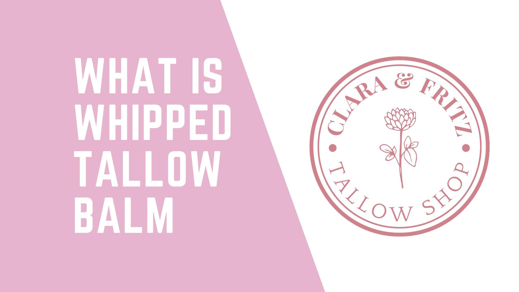 whipped tallow balm