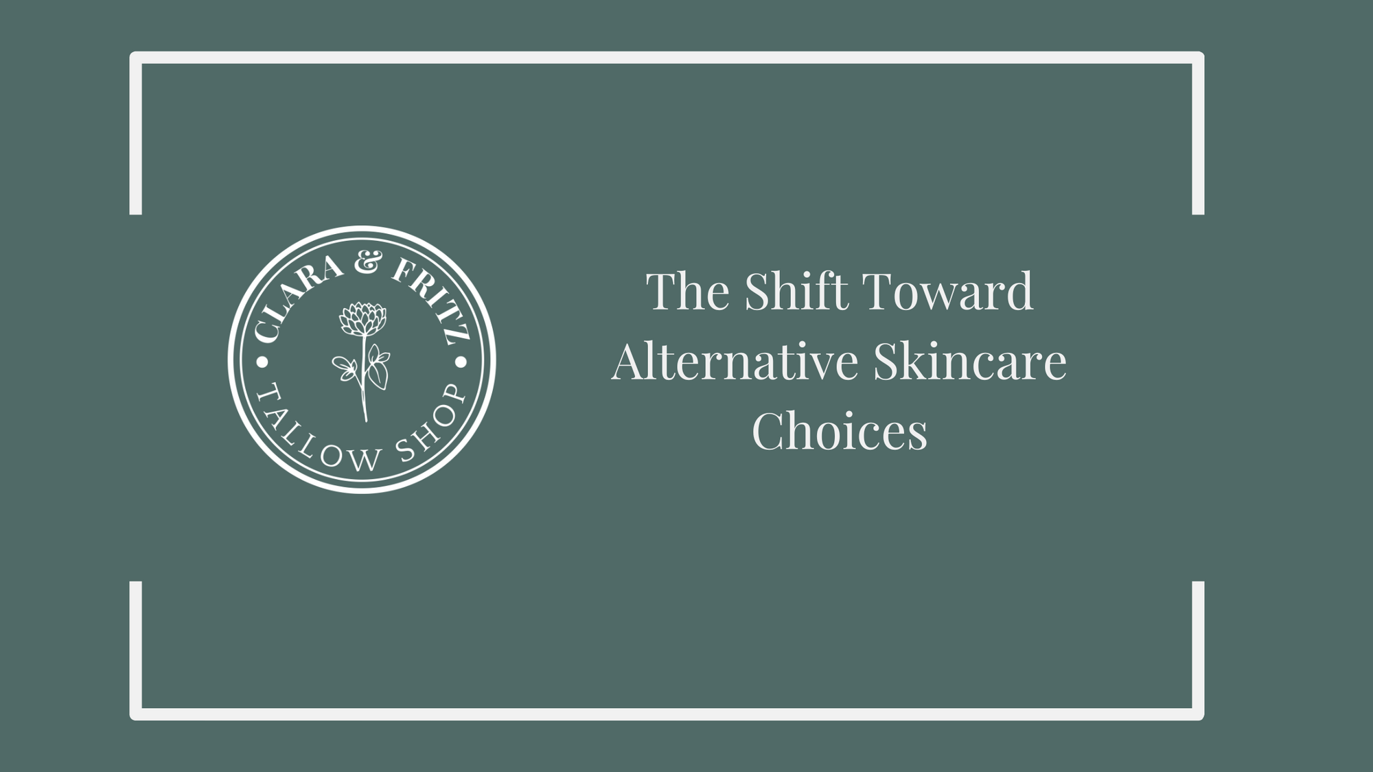 The Shift Toward Alternative Skincare Choices