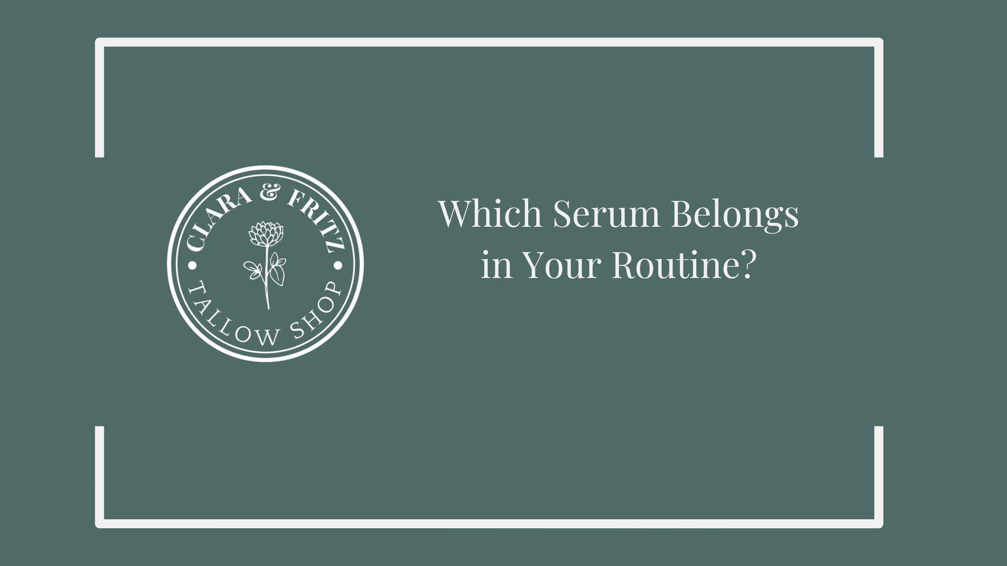 Which Serum Belongs in Your Routine?