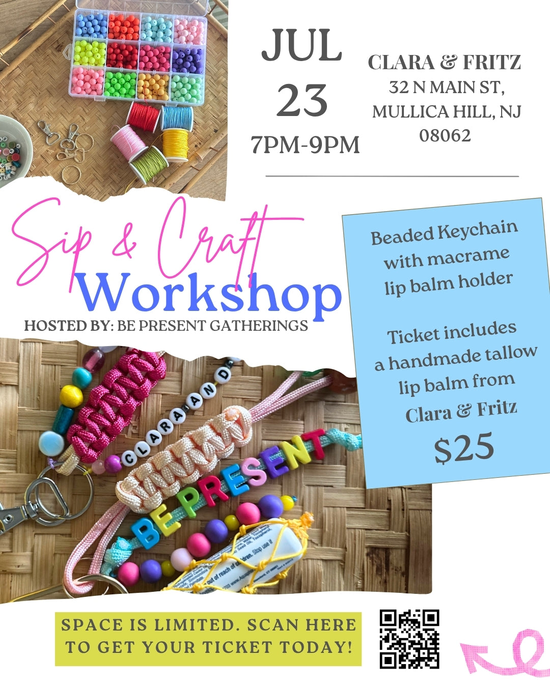 Sip and Craft Workshop