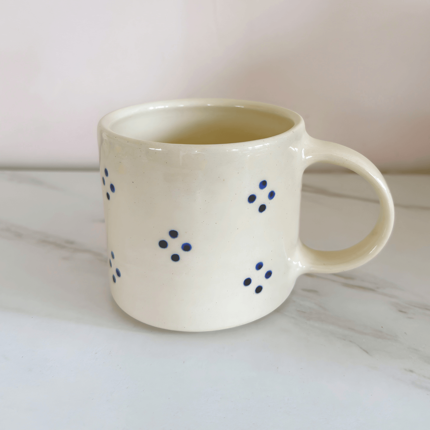Cottage Mug by Clara & Fritz, featuring a bespoke design collaboration with Milk Made Studio, ideal for cottage style enthusiasts.