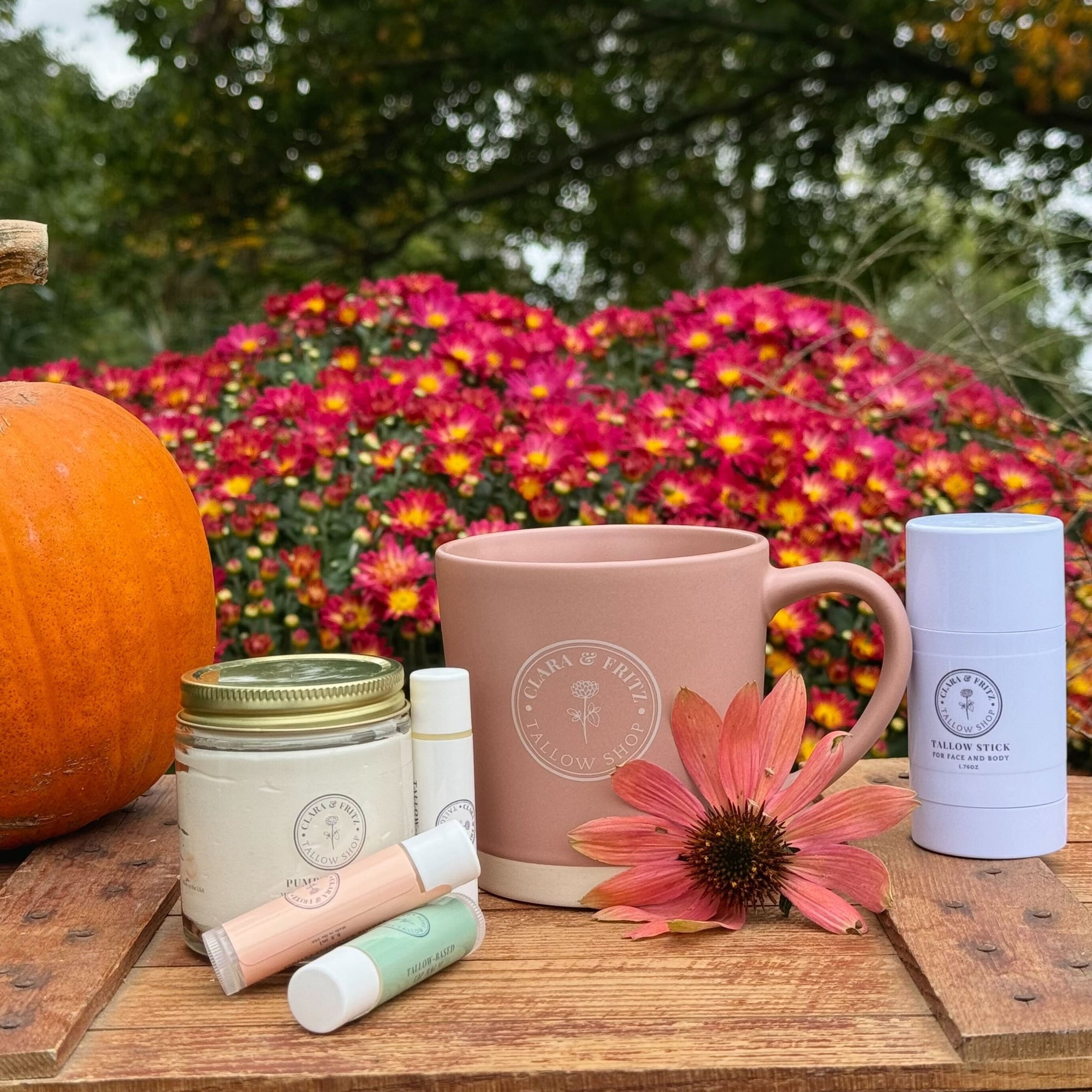 Cozy Fall Bundle with Dusty Rose Mug