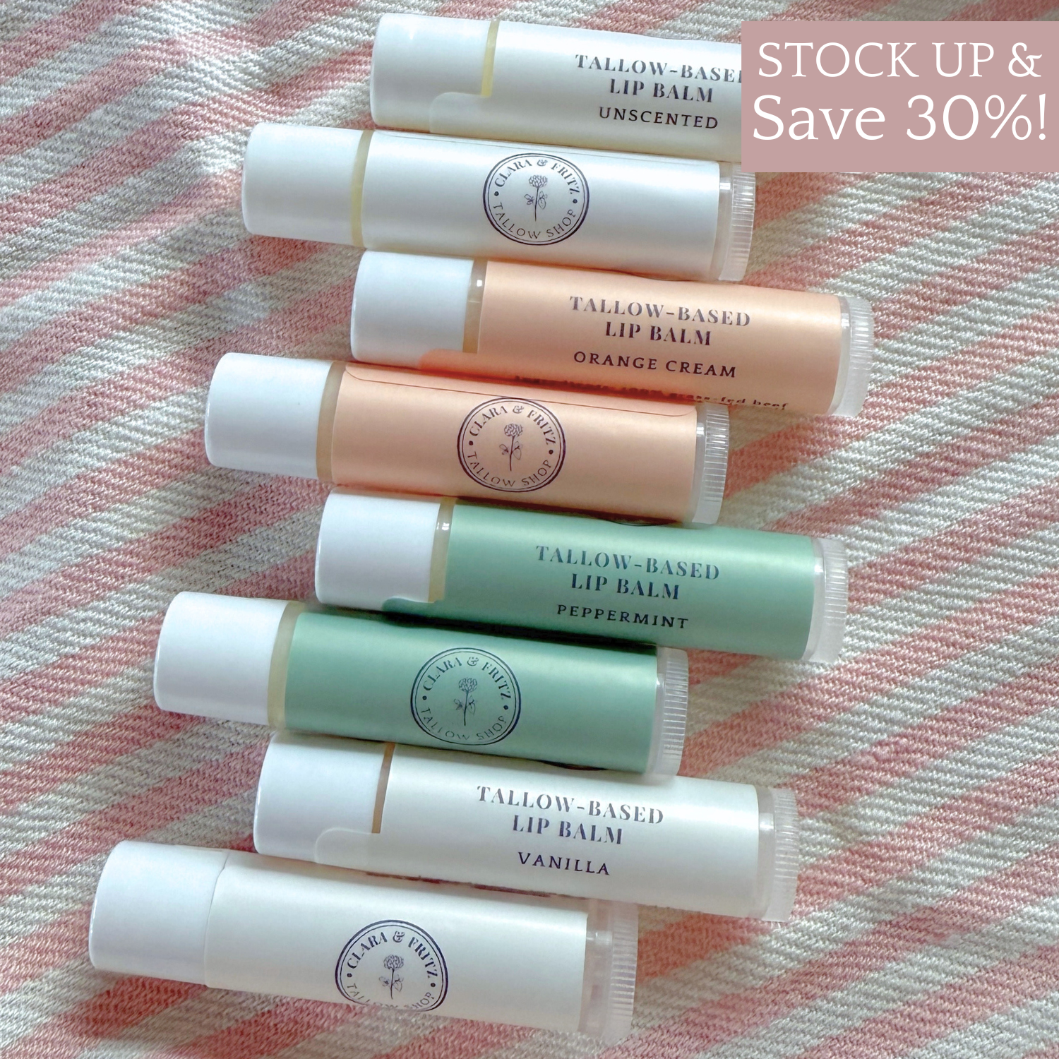 Lip Balm Stock Up