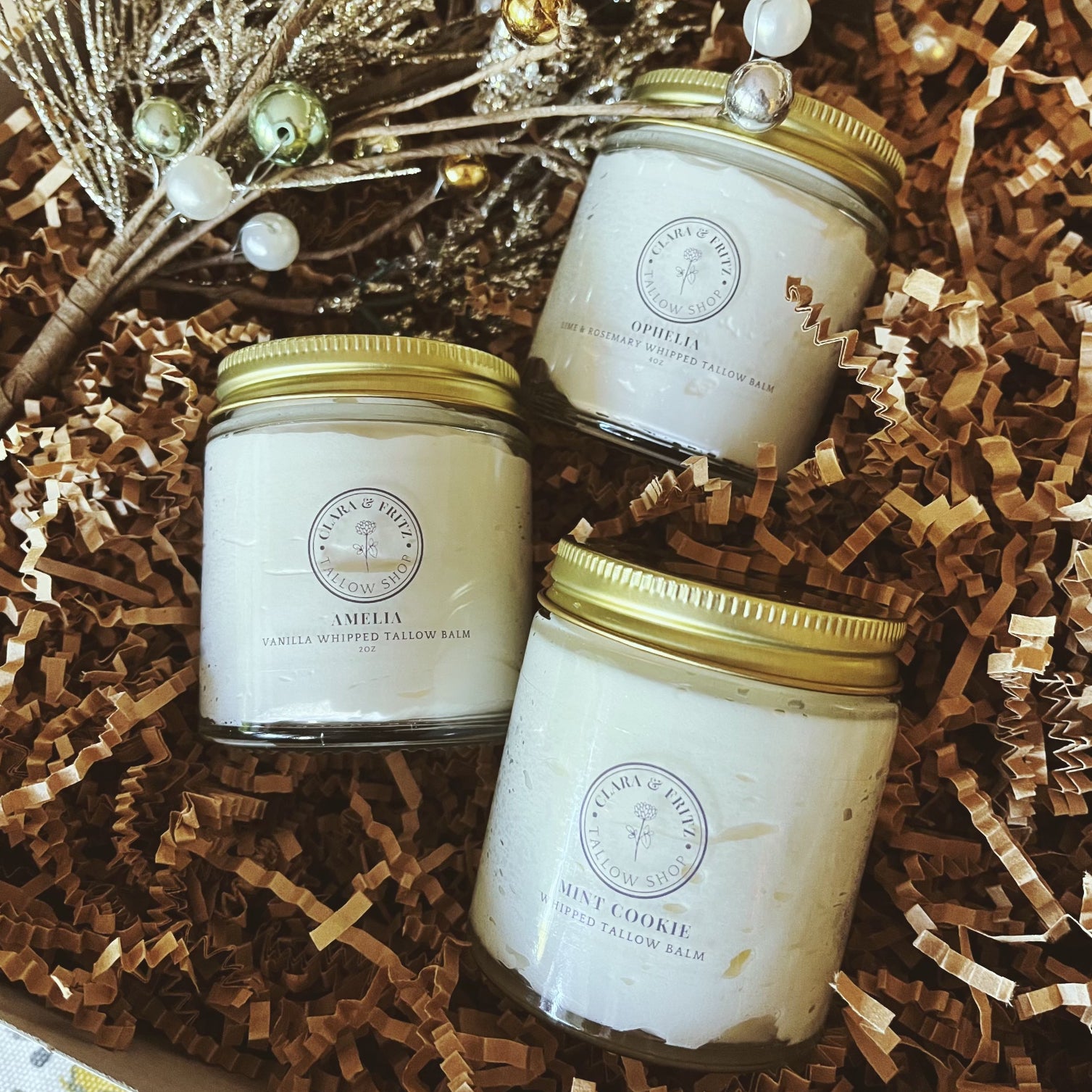 Frankincense - A Tallow Christmas Gift Set from Clara &amp; Fritz
