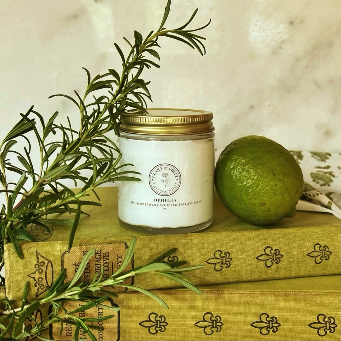 Ophelia Whipped Tallow Balm from Clara and Fritz