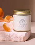 Clara and Fritz Orange Cream Whipped Tallow Balm 4oz Jar with Orange slices