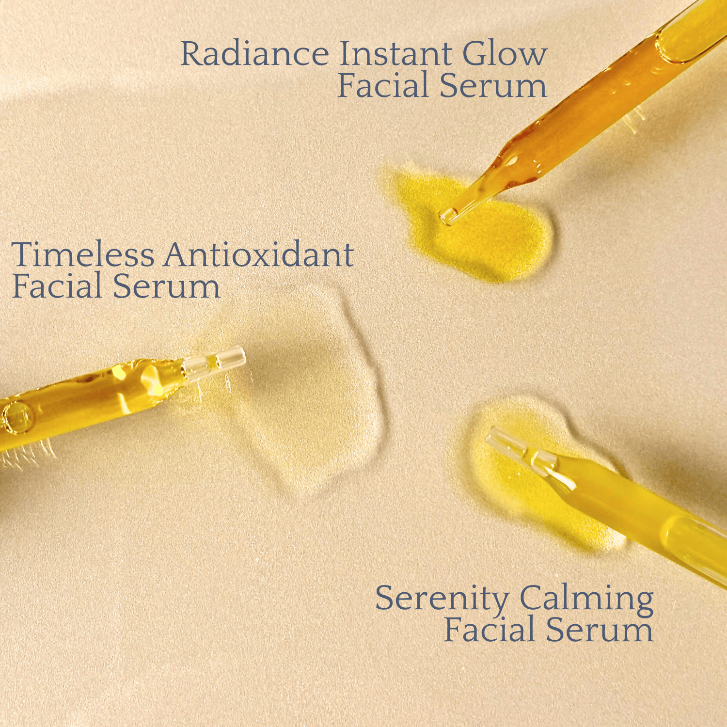 The Serum Trio: Glowing Skin Collection – Clara & Fritz Tallow Shop