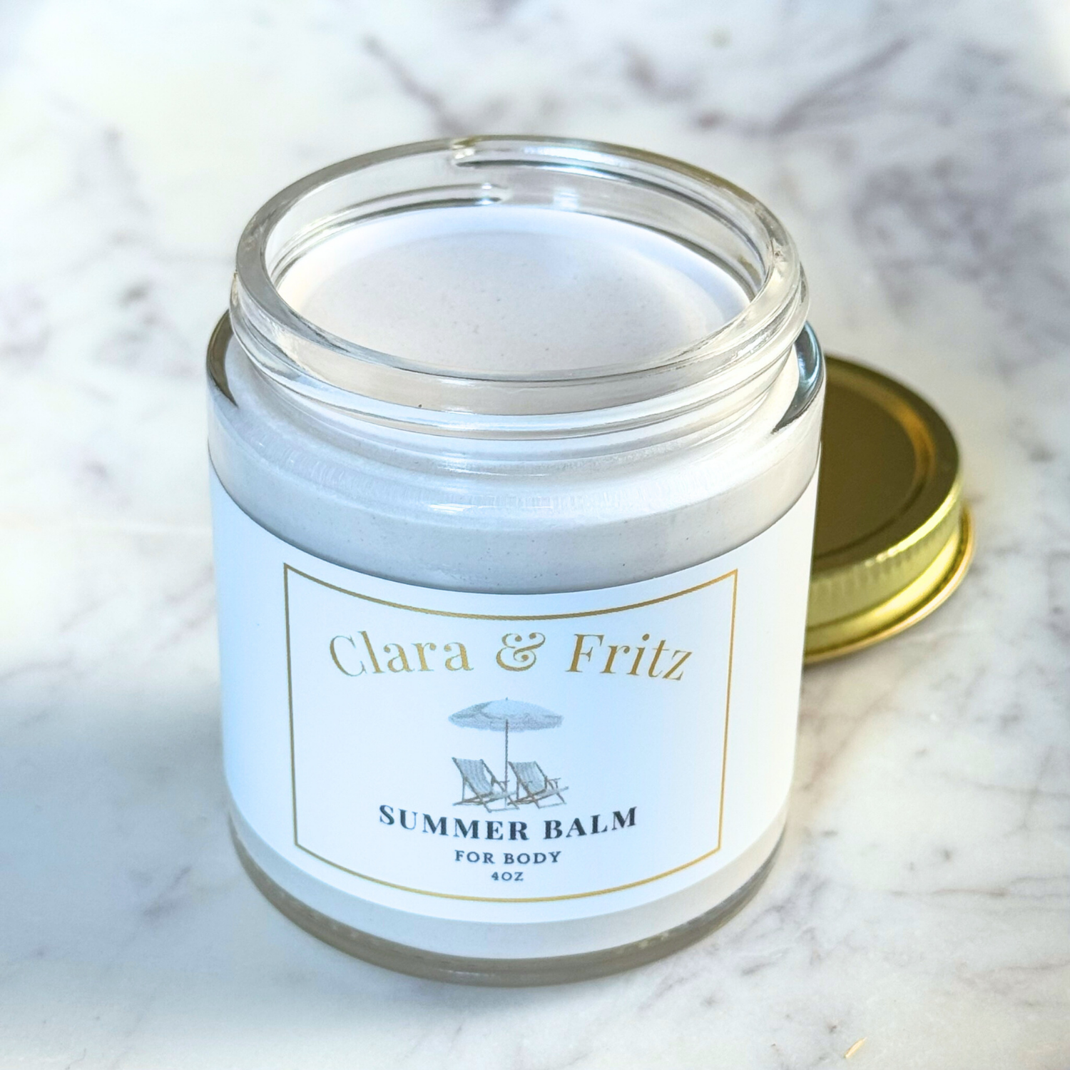 Summer Balm for Body with Zinc Oxide