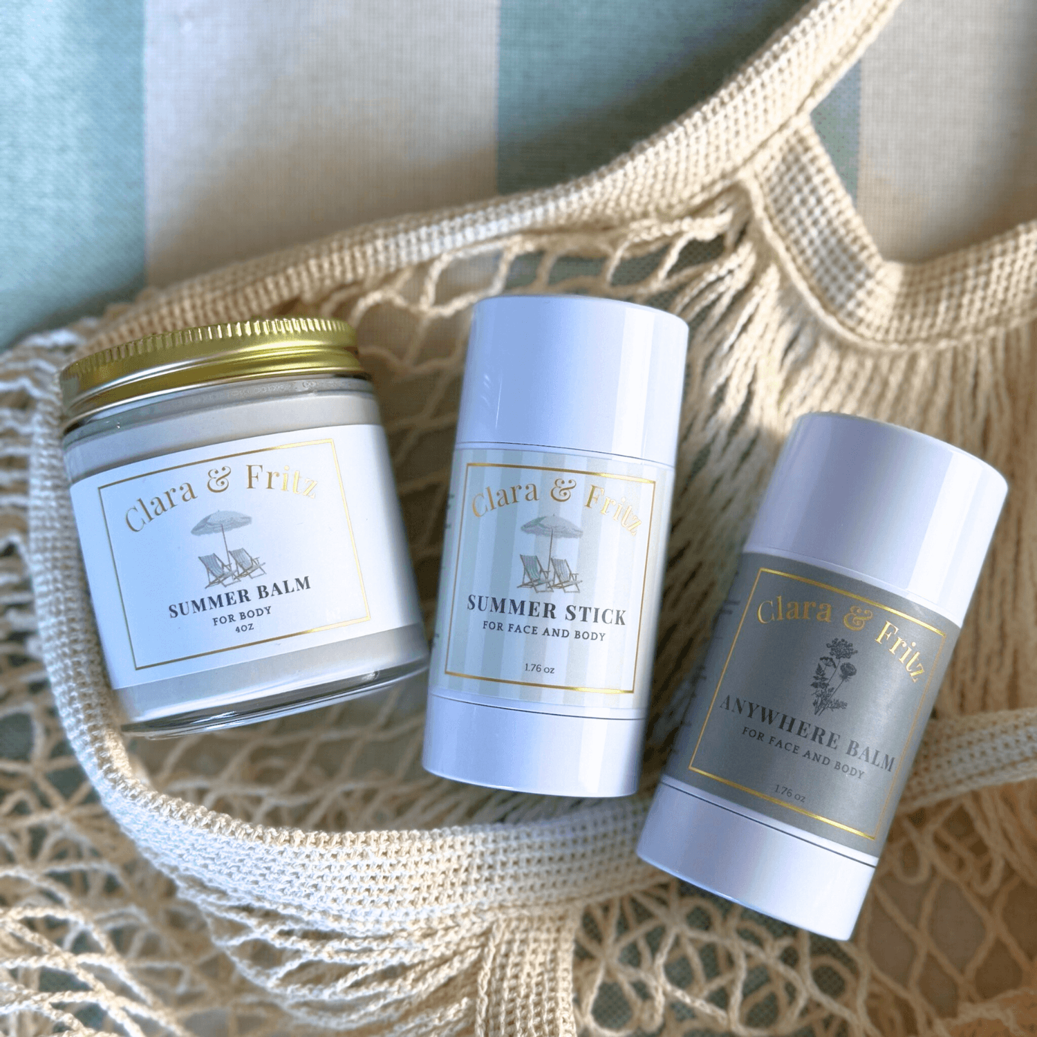 Summer Stick for Face & Body with Zinc Oxide – Clara & Fritz