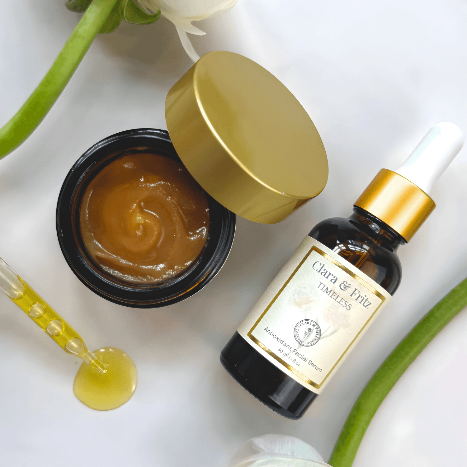 Timeless Serum and Antioxidant Balm Set - Save 20% – Clara & Fritz