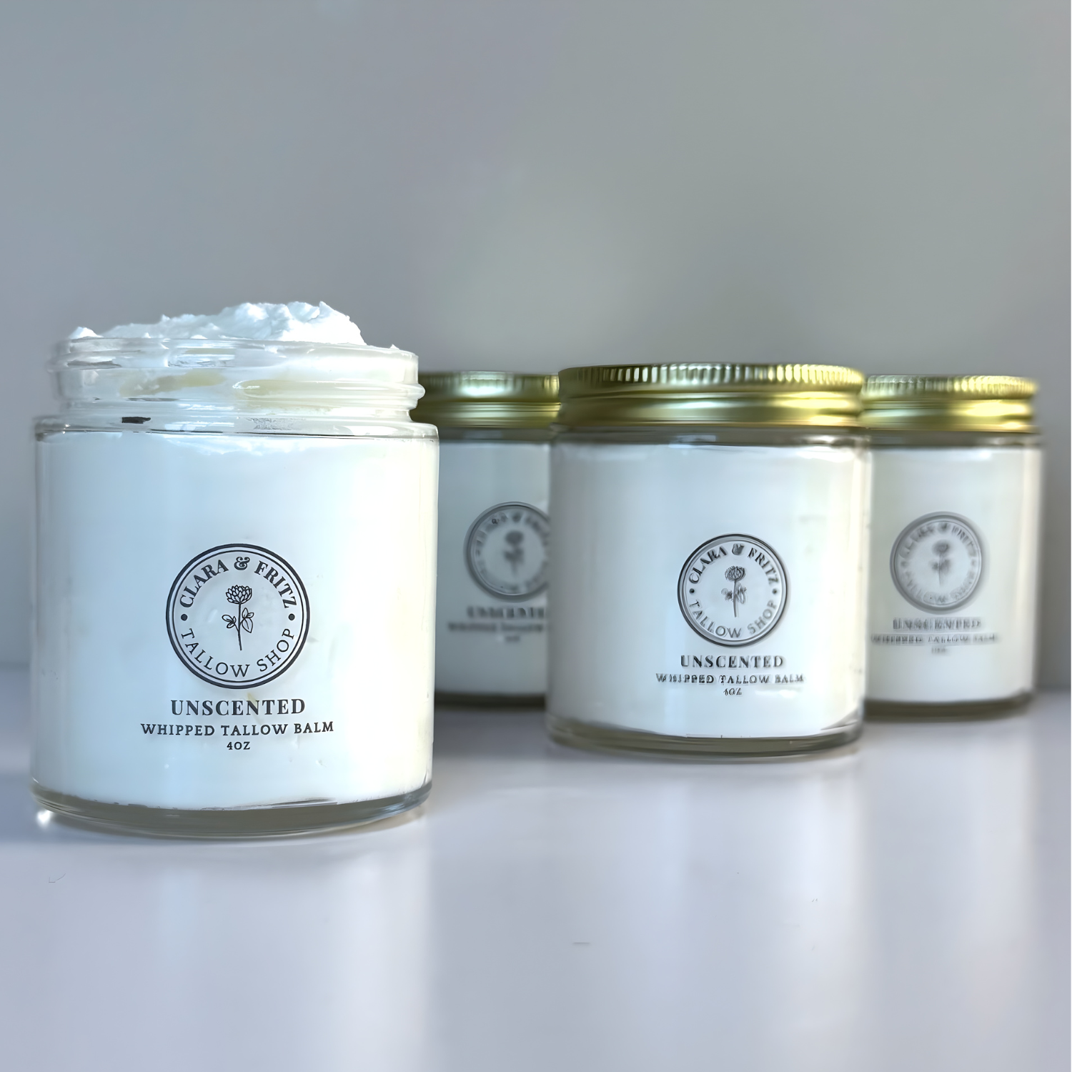 Unscented Whipped Tallow Balm